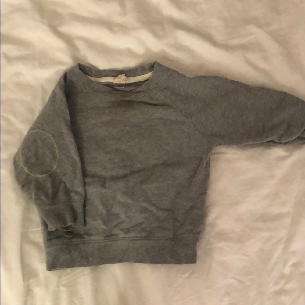 Gray label sweatshirt